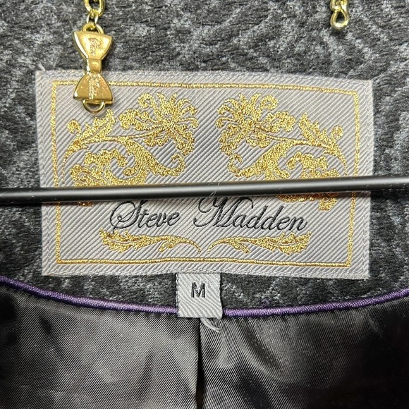 Steve Madden Gray Wool Blend Coat Size  M - Picture 11 of 12